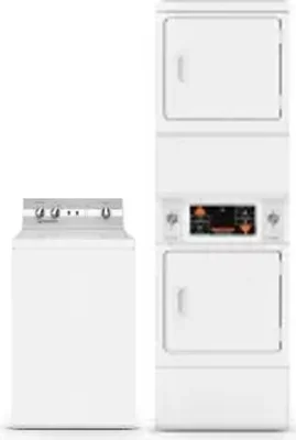 Side by Side Washer & Dryer Set